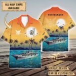 USS Bataan (LHD-5)_Sunset Hawaiian Shirt