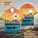 USS Batfish (SS-310)_Sunset Hawaiian Shirt