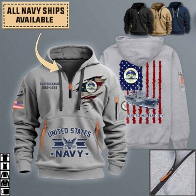 uss blue ridge lcc 19quarter zip hoodie aop polo tshirt 317u8