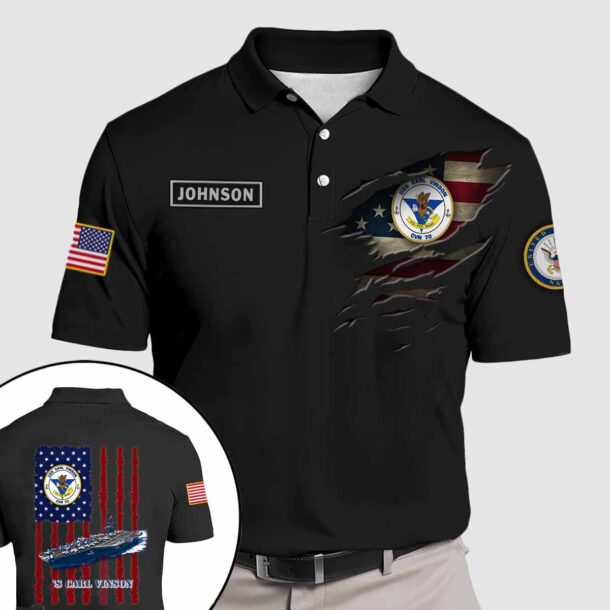 uss carl vinson cvn 70quarter zip hoodie aop polo tshirt bg5b2