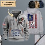 uss dolphin agss 555quarter zip hoodie aop polo tshirt m45x6