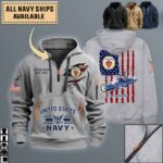 uss edson dd 946quarter zip hoodie aop polo tshirt bdddj
