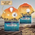 USS Elrod (FFG-55)_Sunset Hawaiian Shirt