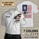 uss ford ffg 54quarter zip hoodie aop polo tshirt gce3w