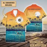 USS George Bancroft (SSBN-643)_Sunset Hawaiian Shirt