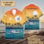 USS Germantown (LSD-42)_Sunset Hawaiian Shirt