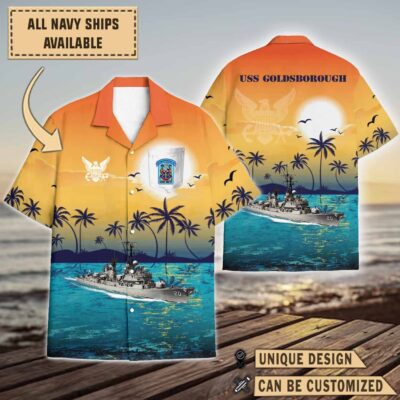 uss goldsborough ddg 20sunset hawaiian shirt 6ai0m