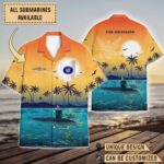 USS Grayling (SSN-646)_Sunset Hawaiian Shirt