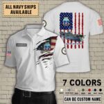 uss guadalcanal lph 7quarter zip hoodie aop polo tshirt mw9gr