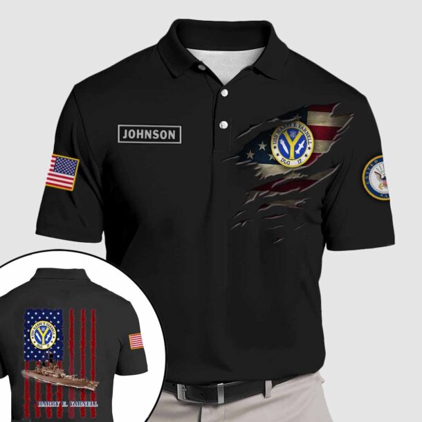 uss harry e yarnell dlg 17quarter zip hoodie aop polo tshirt 5gfc5