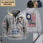 uss hewitt dd 966quarter zip hoodie aop polo tshirt lze32