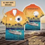 USS Holland (AS-32)_Sunset Hawaiian Shirt
