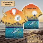 USS John Adams(SSBN-620)_Sunset Hawaiian Shirt