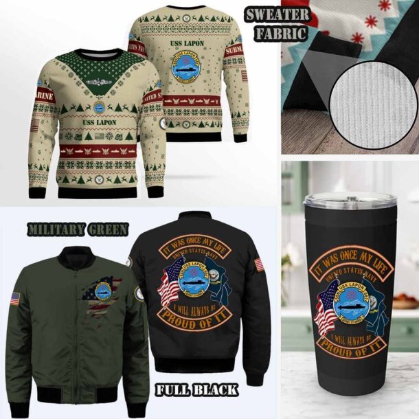 uss lapon ssn 661sweater tribute sets oxb5a