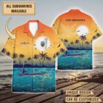 USS Louisiana (SSBN-743)_Sunset Hawaiian Shirt