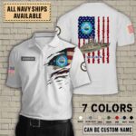 uss ogden lpd 5quarter zip hoodie aop polo tshirt myfz5