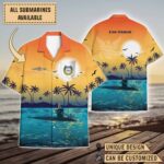 USS Pargo (SSN-650)_Sunset Hawaiian Shirt