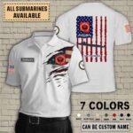 uss phoenix ssn 702quarter zip hoodie aop polo tshirt sgf1r