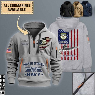 uss plunger ssn 595quarter zip hoodie aop polo tshirt x1byo