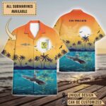 USS Pollack (SSN-603)_Sunset Hawaiian Shirt