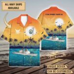 USS Port Royal (CG-73)_Sunset Hawaiian Shirt