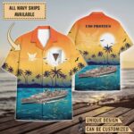 USS Proteus (AS-19)_Sunset Hawaiian Shirt