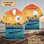 USS Randolph (CVS-15)_Sunset Hawaiian Shirt