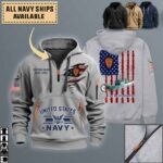 uss san bernardino lst 1189quarter zip hoodie aop polo tshirt zcr9k