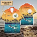 USS Sculpin (SSN-590)_Sunset Hawaiian Shirt