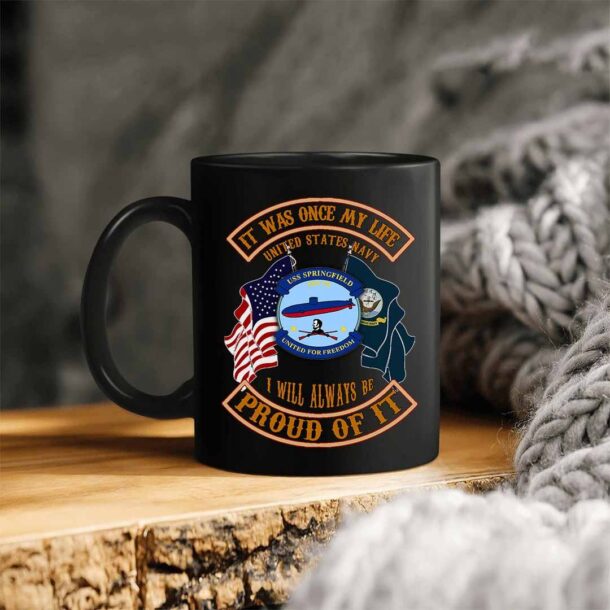 uss springfield ssn 761cotton printed shirts l9965