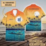 USS Springfield (SSN-761)_Sunset Hawaiian Shirt