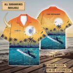 USS STURGEON (SSN-637)_Sunset Hawaiian Shirt