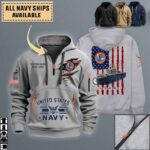uss tarawa lha 1quarter zip hoodie aop polo tshirt qzgov