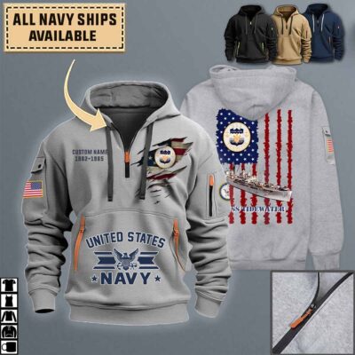 uss tidewater ad 31quarter zip hoodie aop polo tshirt bfeco