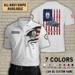 uss vandegrift ffg 48quarter zip hoodie aop polo tshirt 0g943