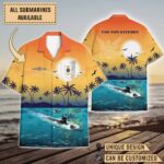 USS Von Steuben (SSBN-632)_Sunset Hawaiian Shirt