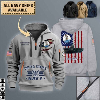 uss wasp cv 7quarter zip hoodie aop polo tshirt tbh1t