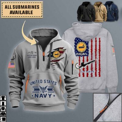 uss whale ssn 638quarter zip hoodie aop polo tshirt 5v3nq