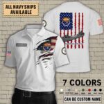 uss windham county lst 1170quarter zip hoodie aop polo tshirt jh3el