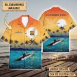 USS Woodrow Wilson (SSBN-624)_Sunset Hawaiian Shirt