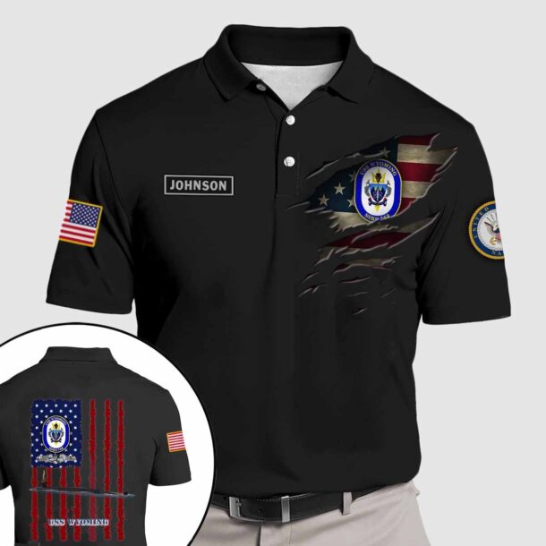 uss wyoming ssbn 742quarter zip hoodie aop polo tshirt 1nnq5