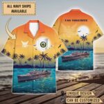 USS Yosemite (AD-19)_Sunset Hawaiian Shirt