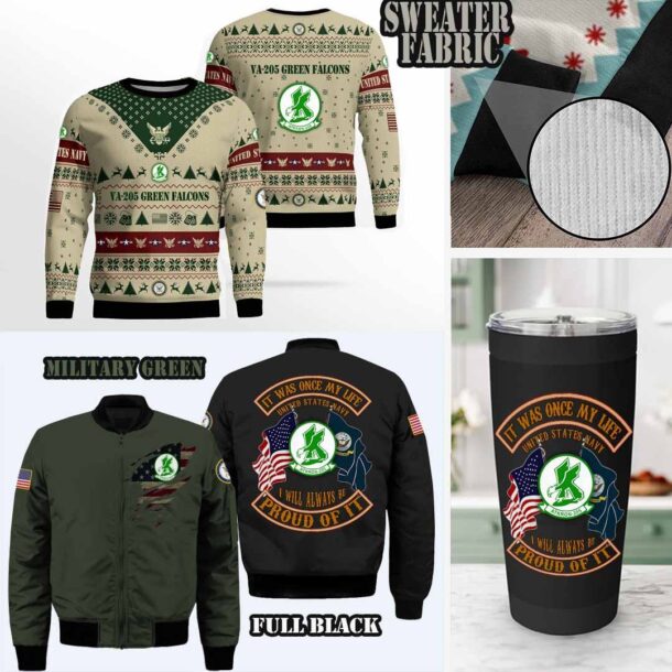 va 205 green falconssweater tribute sets vpw22
