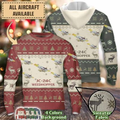 weedhopper jc 24c jc24caircraft sweater kygp1