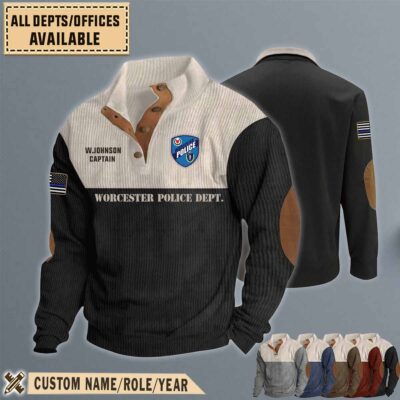 worcester police department mastand collar sweatshirt n3iel