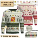 1 319th afar 82nd airbornepremium ugly sweater pwqsi