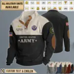 135th ahc 135th assault helicopter companystand collar sweatshirt zdr6z