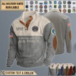 barksdale afb barksdale air force base lastand collar sweatshirt ftj34