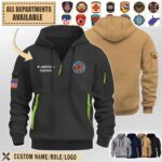 carney fire department okpremium quarter zip hoodie vvq3w