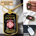 Elliston Volunteer Fire Department VA_Dogtag